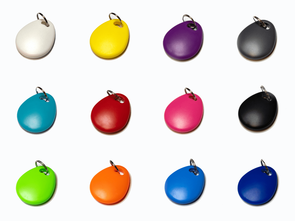 fobs in different colors