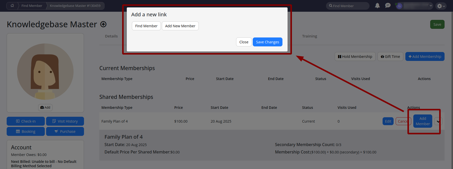 Using Shared Membership