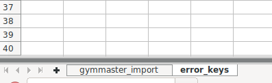  spreadsheet