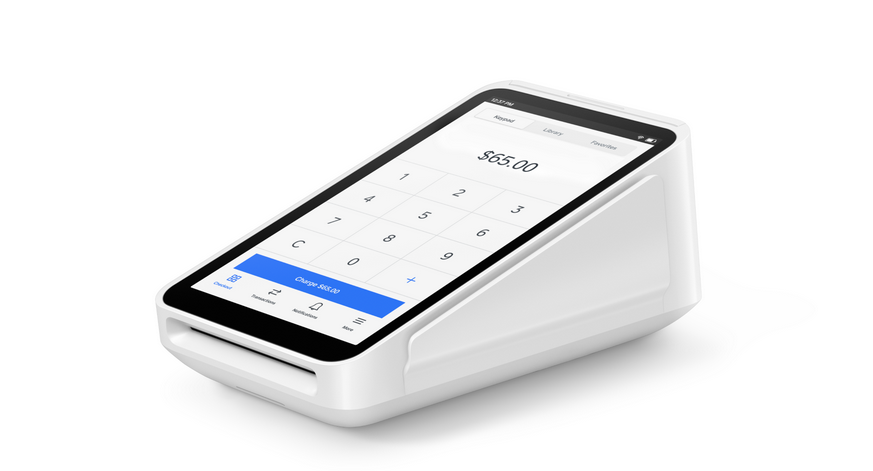 Square payment provider account authorisation screen