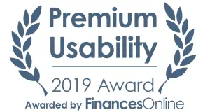 Finances Online Premium Usability Award